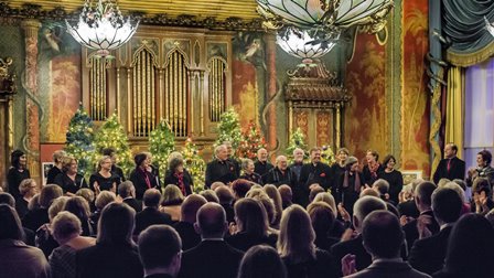 Brighton Consort performing at the Royal Pavilion in 2016