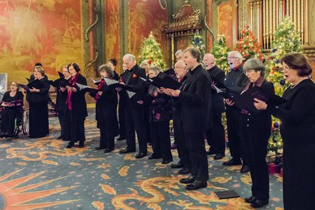 Brighton Consort performing at the Royal Pavilion in 2016